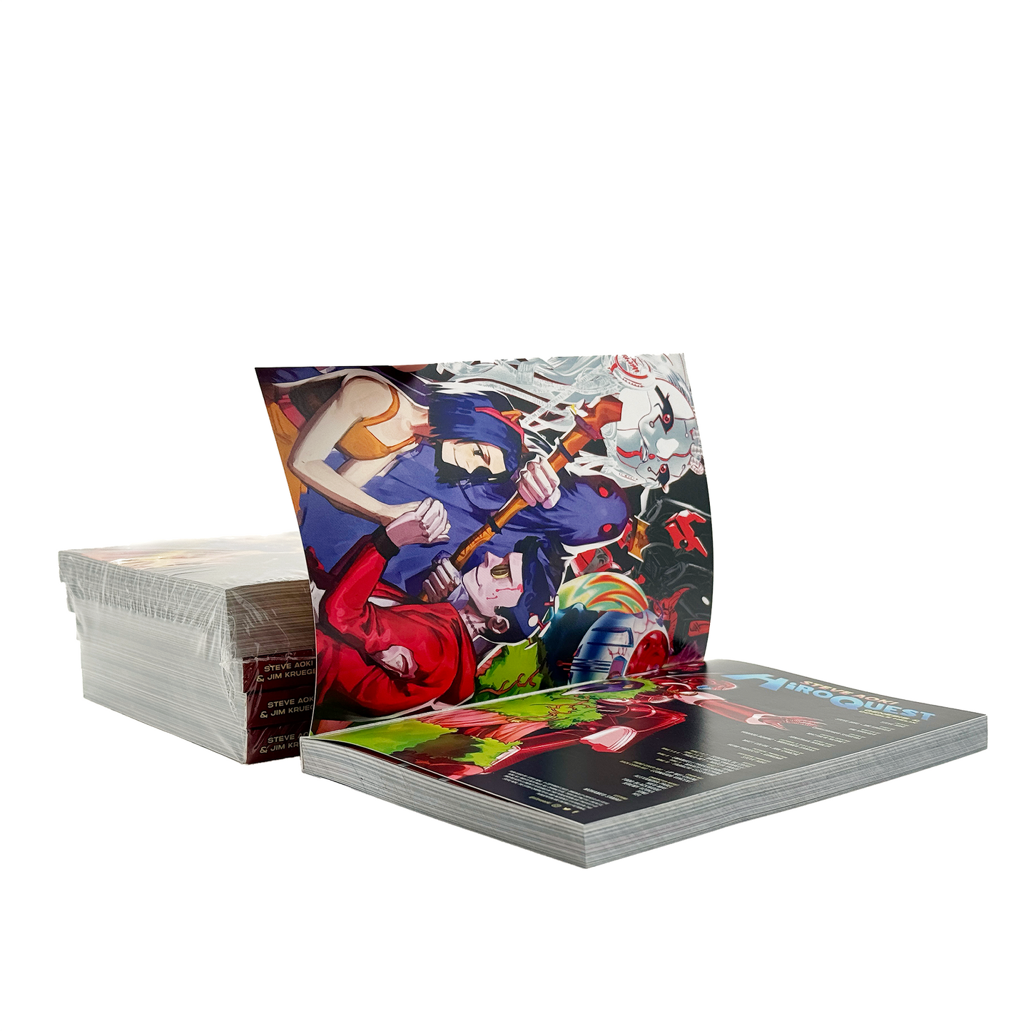 HiROQUEST Book 1 Genesis and Double Helix Manga version