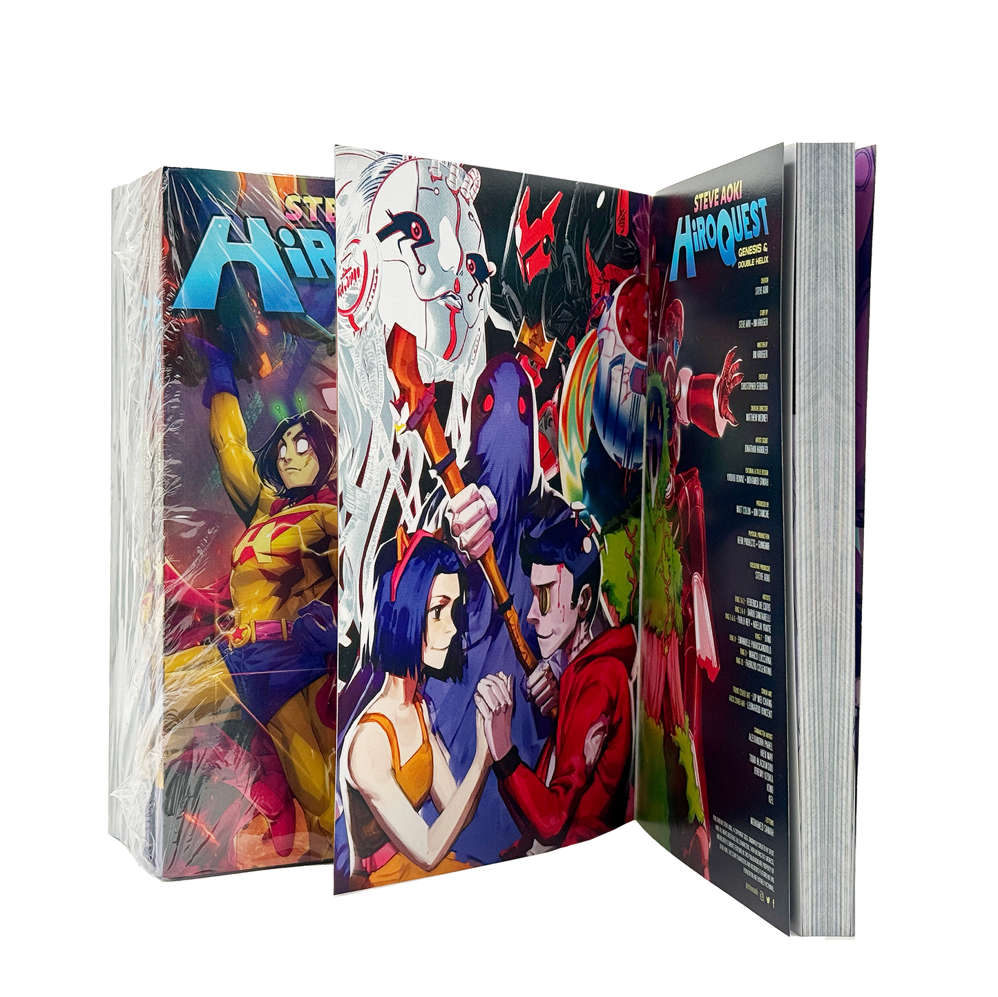 HiROQUEST Book 1 Genesis and Double Helix Manga version
